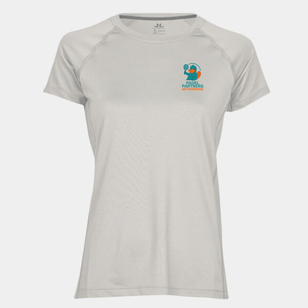 Padel Partners Ladies Technical Tee - Colour Logo Thumbnail