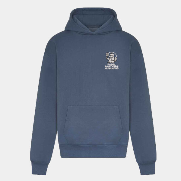 Padel Partners Heavyweight Hoodie - White Logo Thumbnail